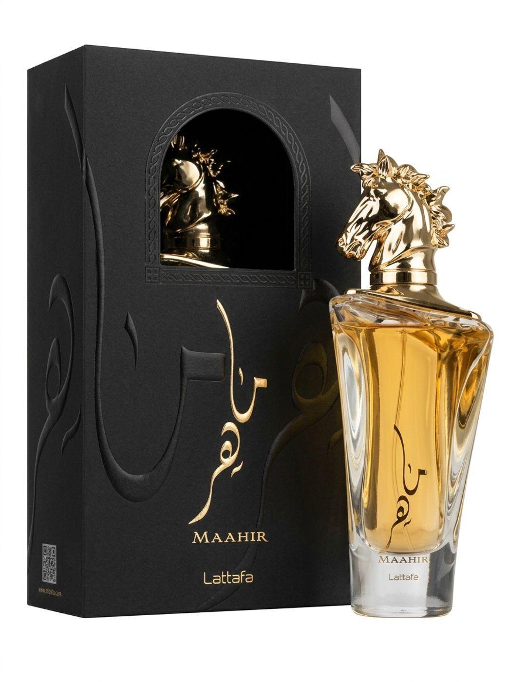 Perfume Árabe Unisex Lattafa Maahir Unisex EDP 100 ML -0