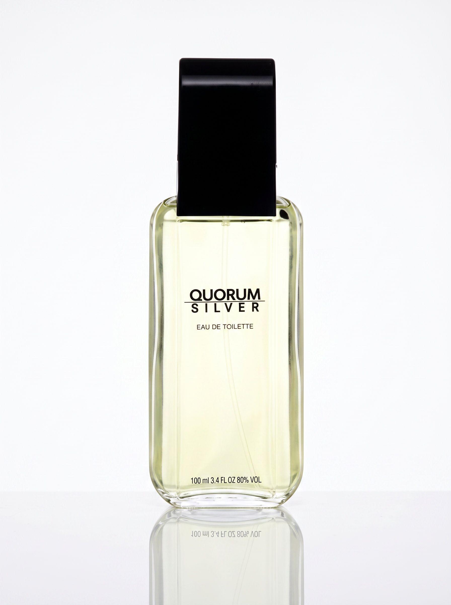 Set Perfume Puig Quorum Silver EDT 100 ML+After Shave-2