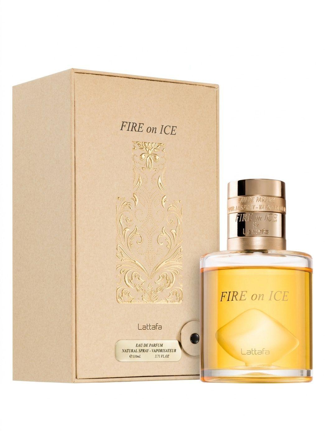 Perfume Árabe Unisex Lattafa Fire On Ice Edp 110 Ml -0