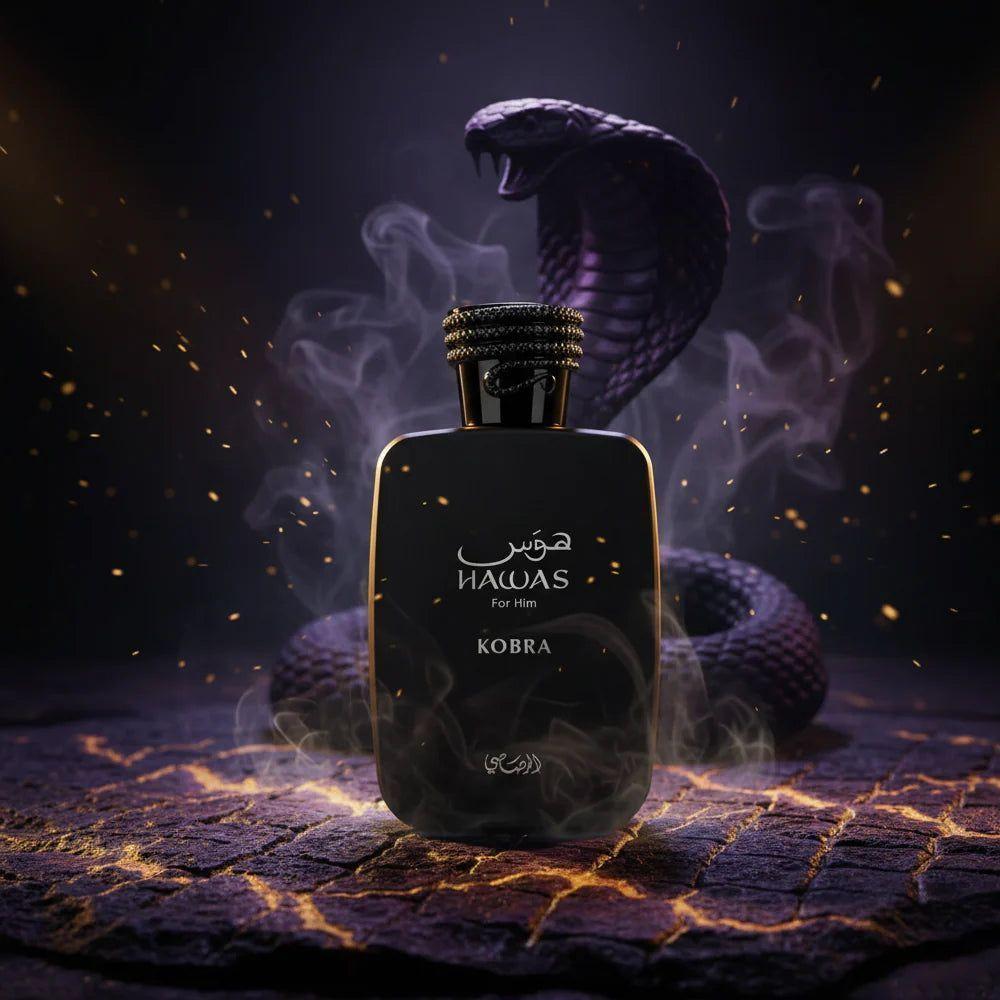 Perfume Árabe Hombre RASASI Hawas For Him Kobra EDP 100 ml -3