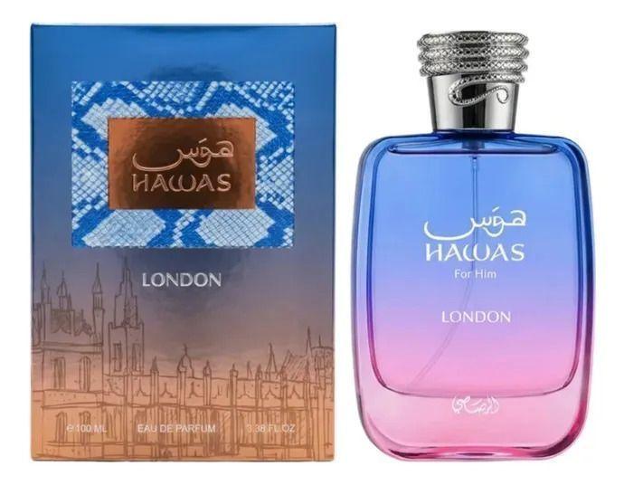 Perfume Árabe Unisex Rasasi Hawas London EDP 100 ML -1