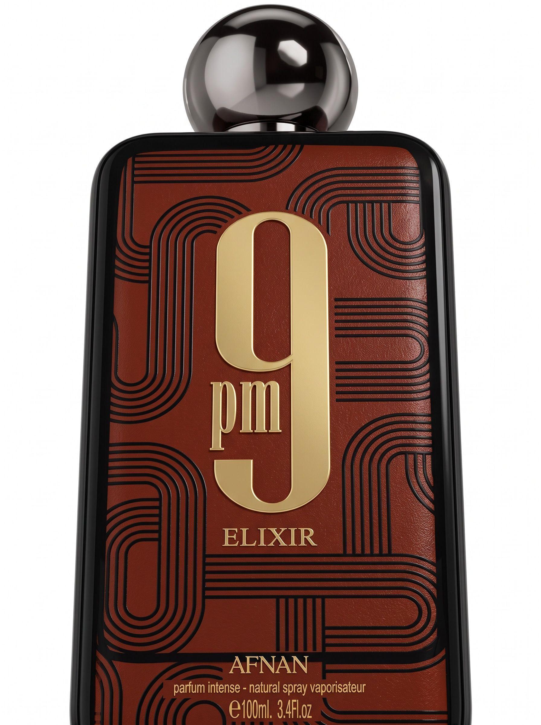 Perfume Árabe Unisex Afnan 9 PM Elixir Parfum Intense 100 ML -2