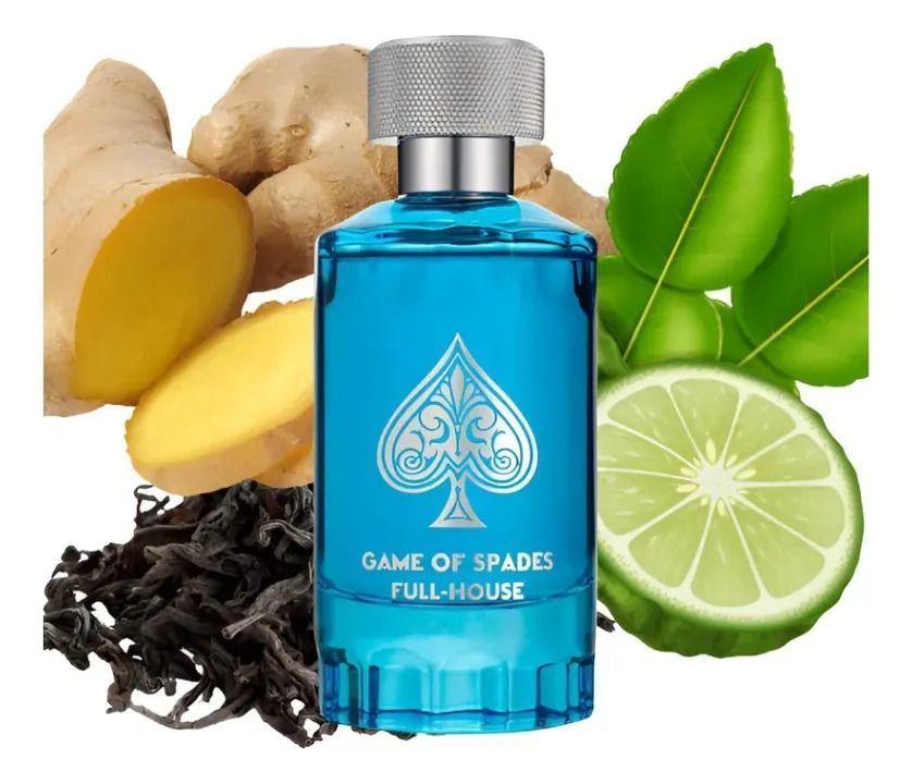 Perfume Árabe Unisex Jo Milano Paris Game Of Spades Double Bonus Parfum 100 ML -2