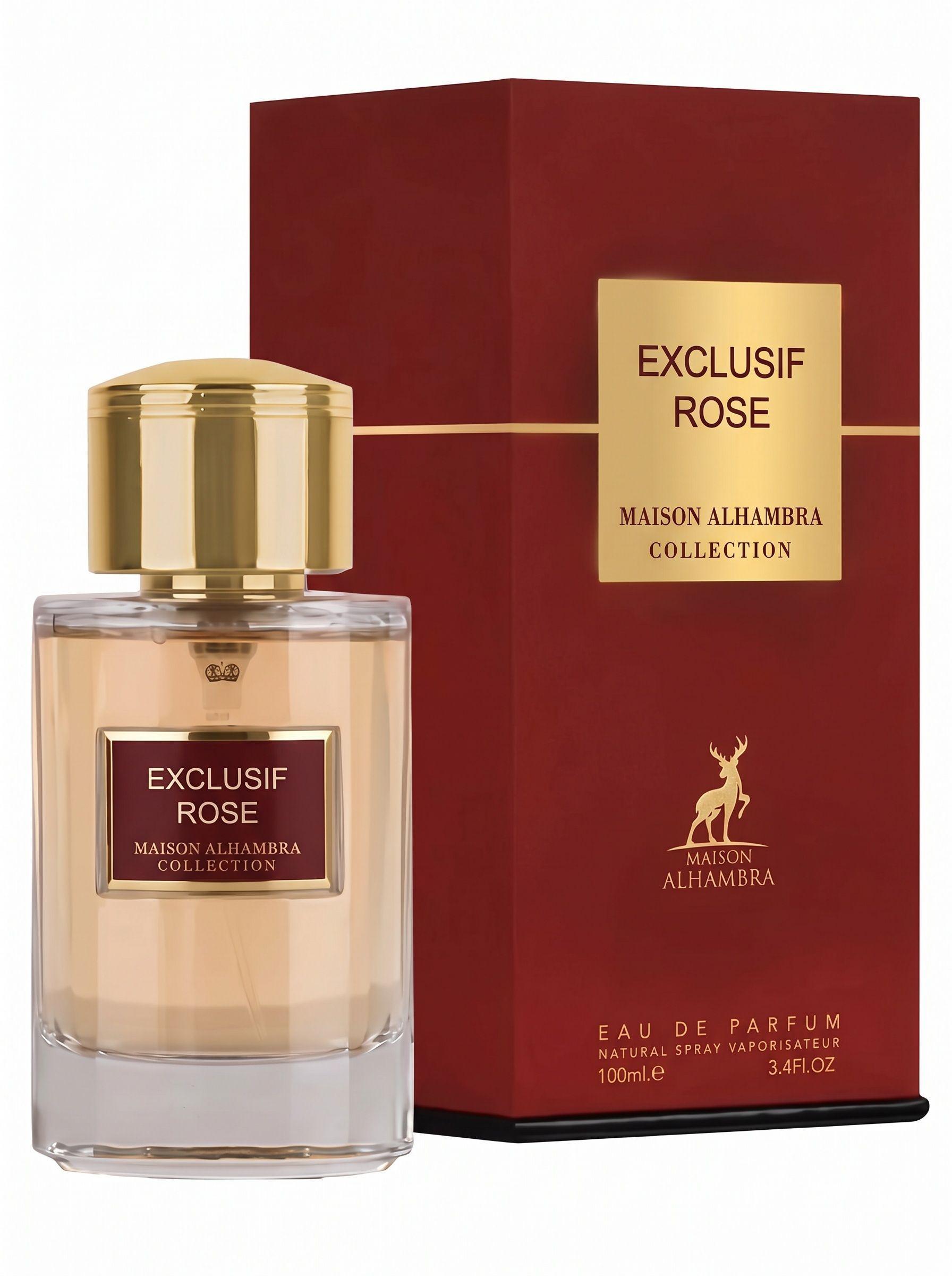 Perfume Árabe Unisex Maison Alhambra Maison Alhambra Exclusif Rose EDP 100 ML -0