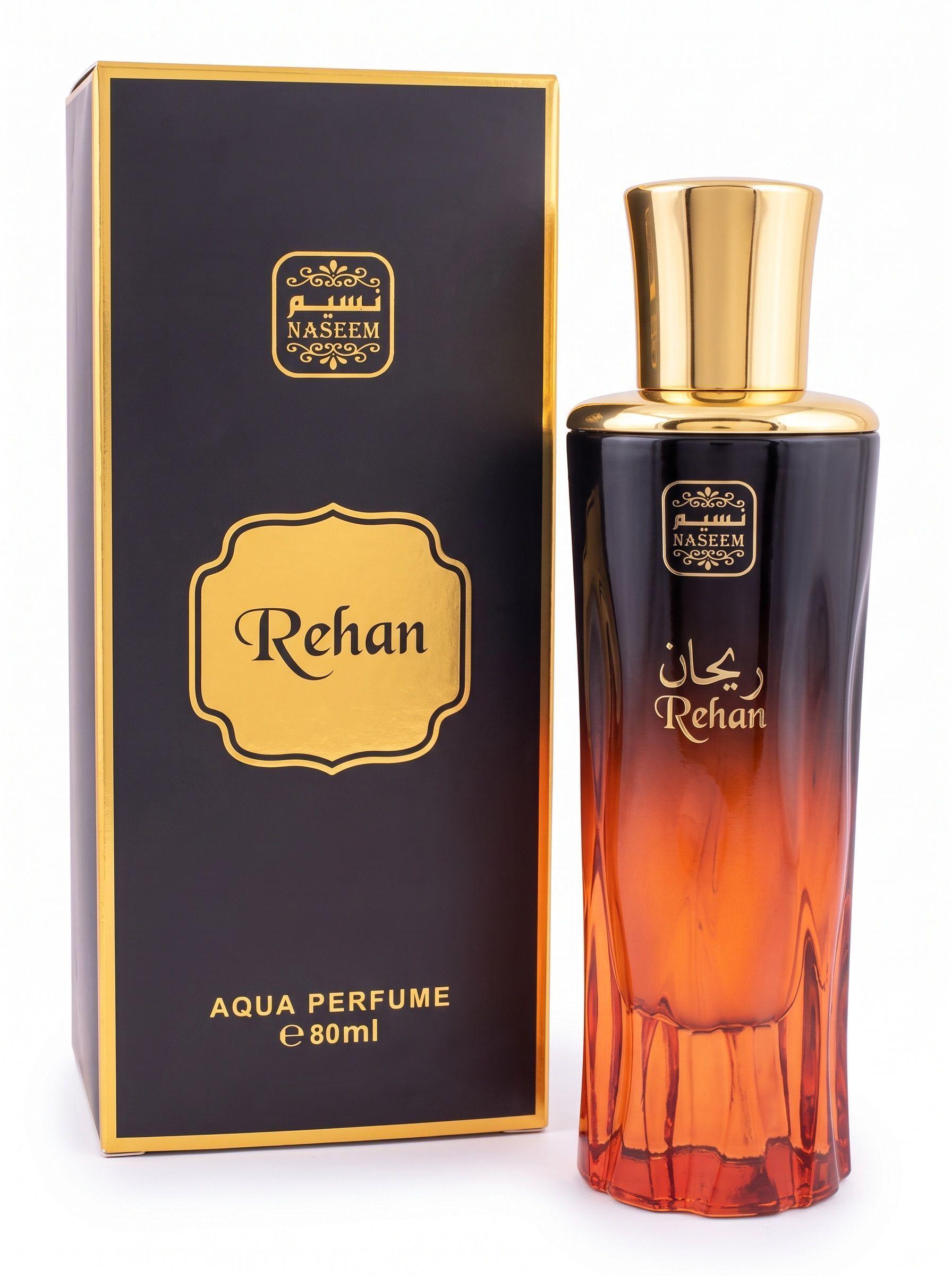 Perfume Naseem Rehan Aqua Perfume Unisex 80 ML Sin Alcohol -0