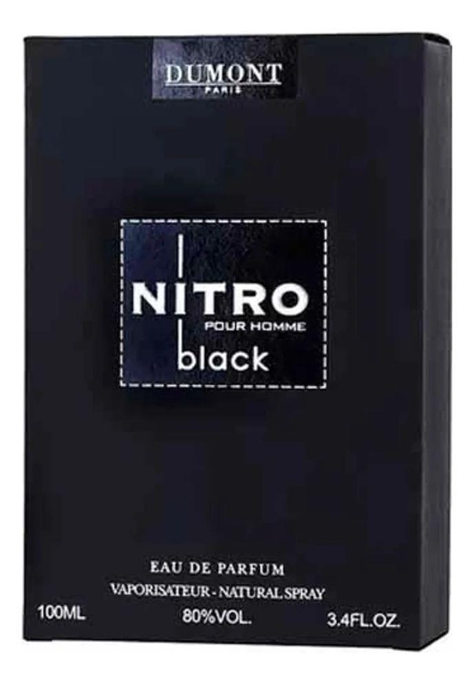 Perfume Árabe Hombre Dumont Nitro Black Pour Homme EDP 100 ML -2