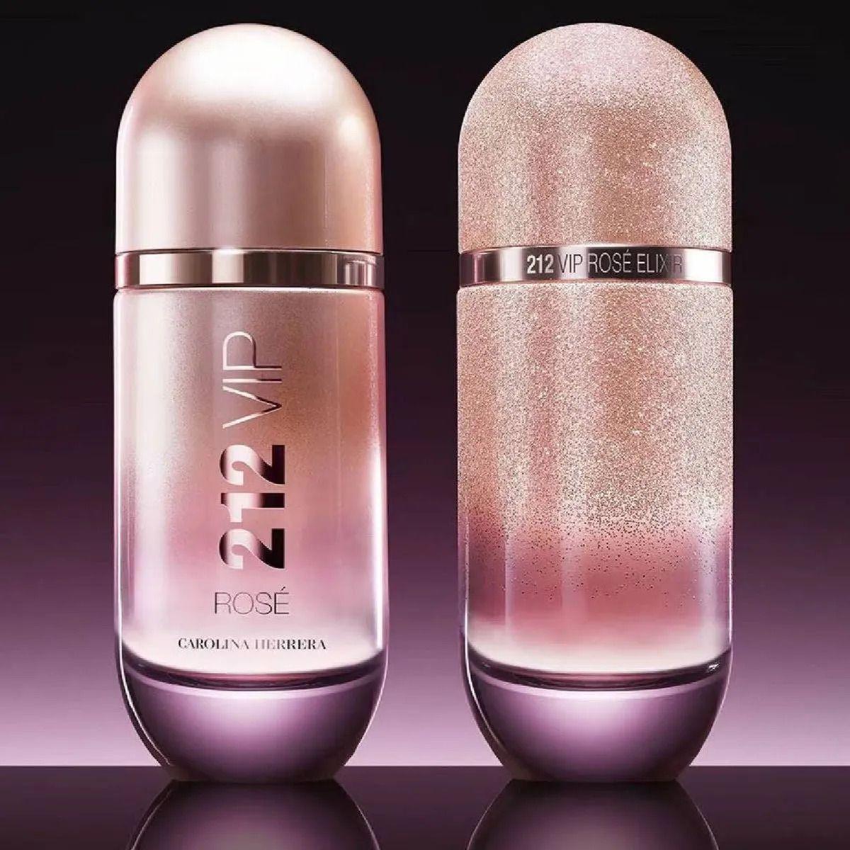 Perfume Mujer Carolina Herrera 212 Vip Rose Elixir EDP 80 ml -3
