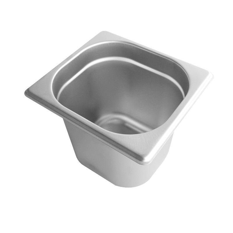CONTENEDOR GASTRONOMICO ACERO INOXIDABLE GN 1/6 X 15 CM-3