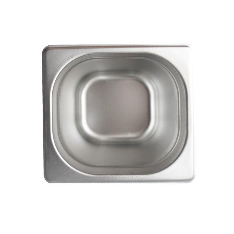 CONTENEDOR GASTRONOMICO ACERO INOXIDABLE GN 1/6 X 15 CM-6