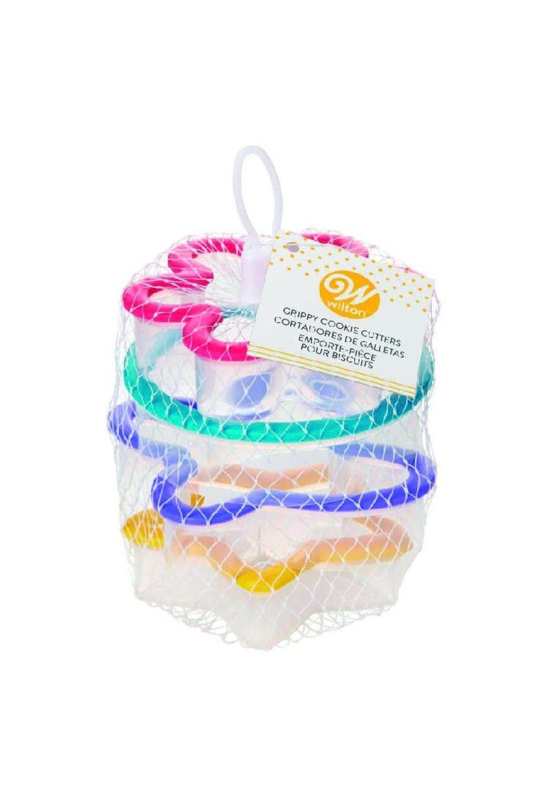 Set De 4 Cortadores Agarre Fácil Flor Marip. Y Estrella-1