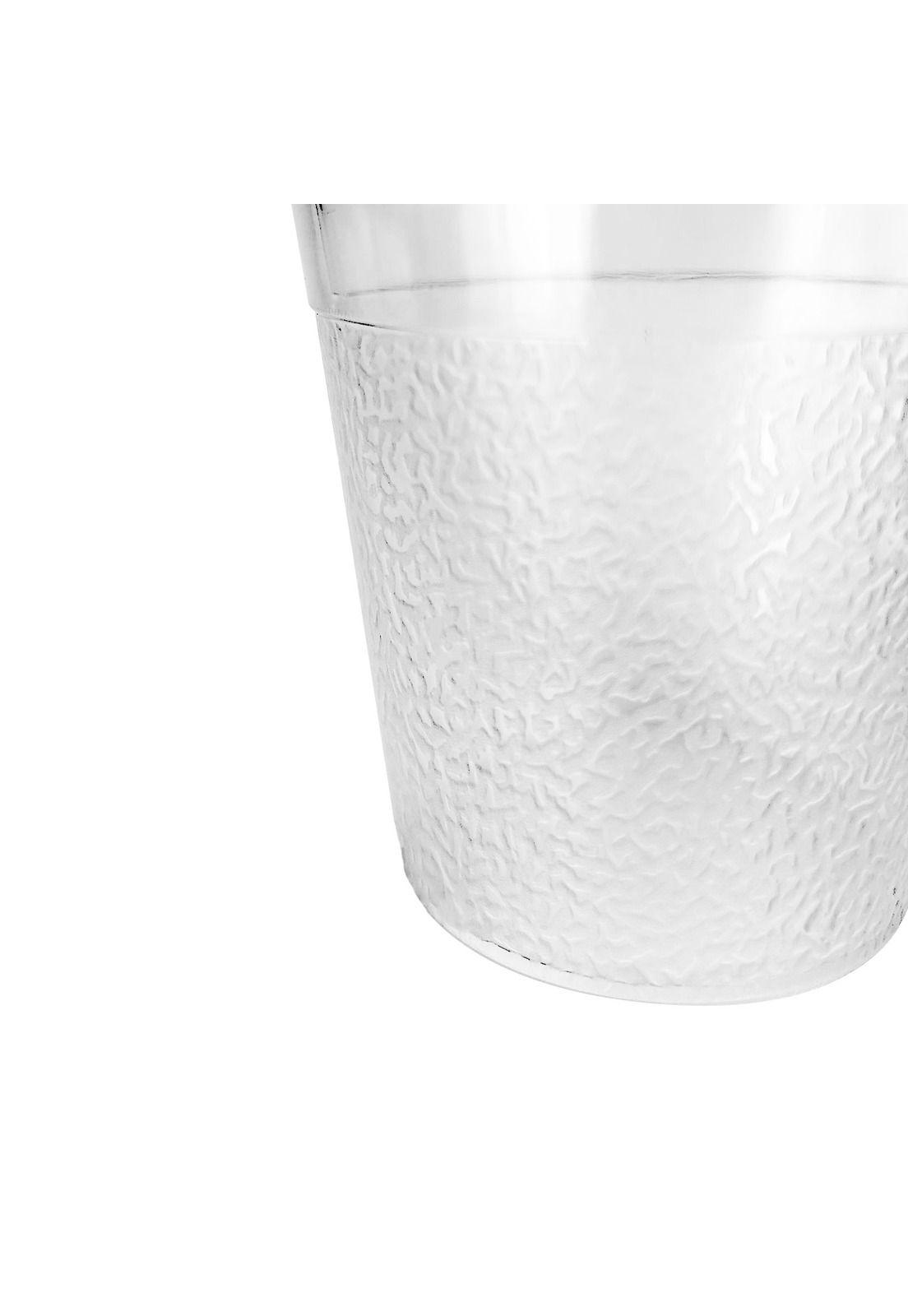 Set de 12 Vaso Empedrado 250 Cc Policarbonato Irrompible-2