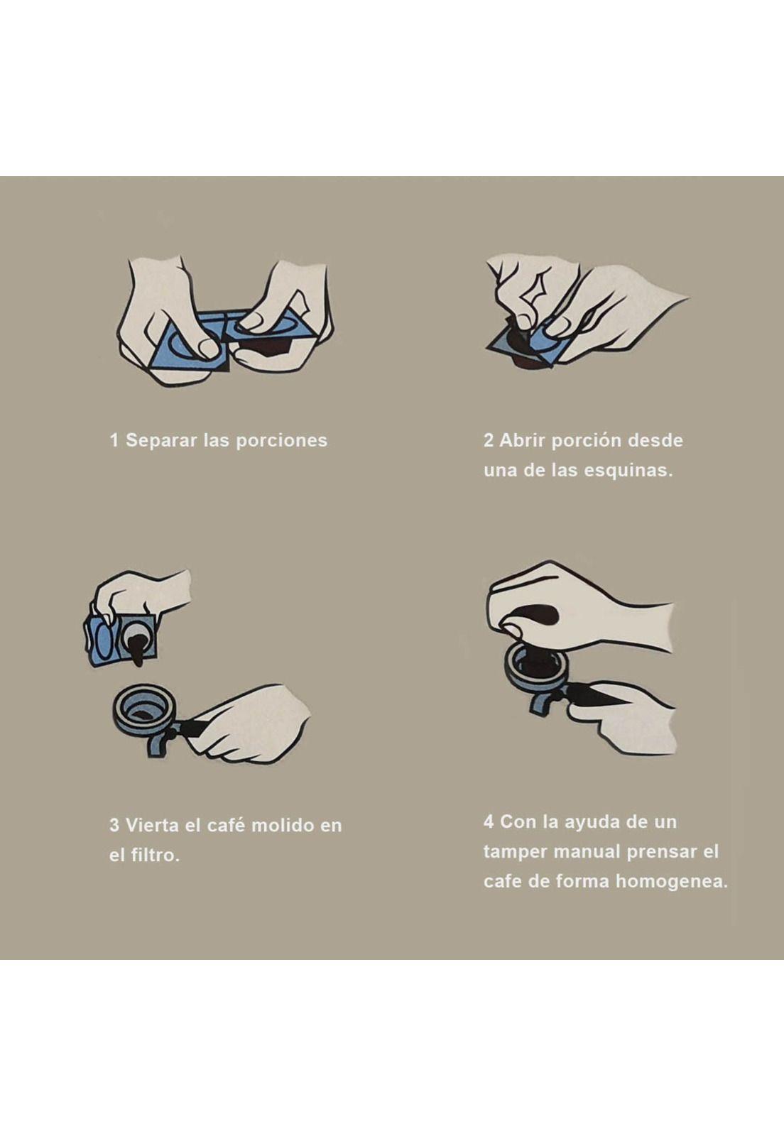 Caja 80 Monodosis De Cafe Descafeinado 6,25G-3