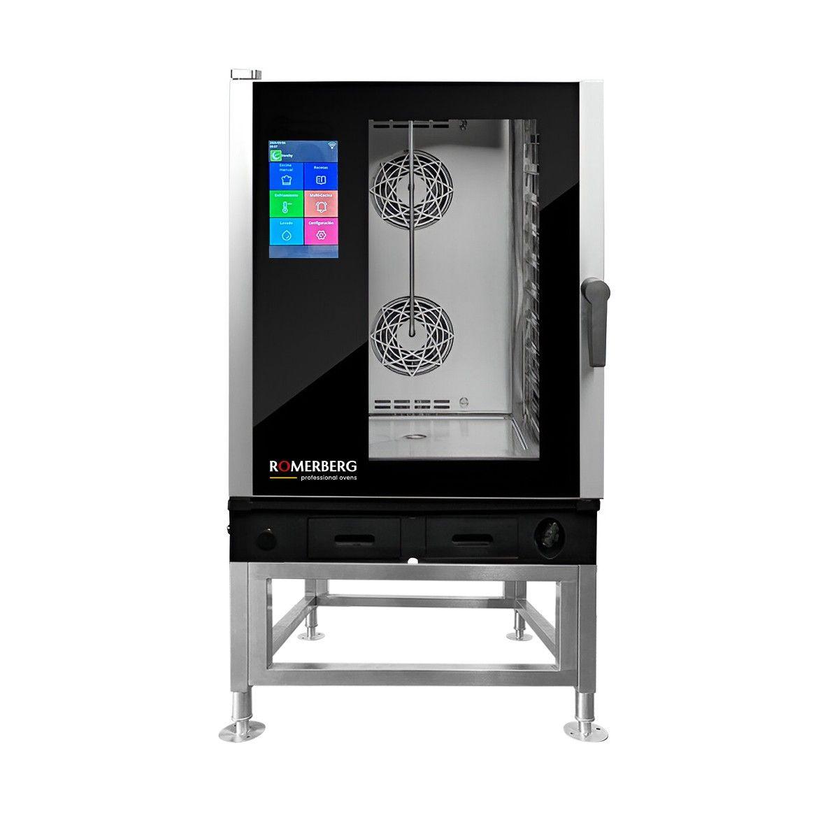 HORNO COMBINADO ELECTRICO 10 GN 1/1 ROMERBERG-3