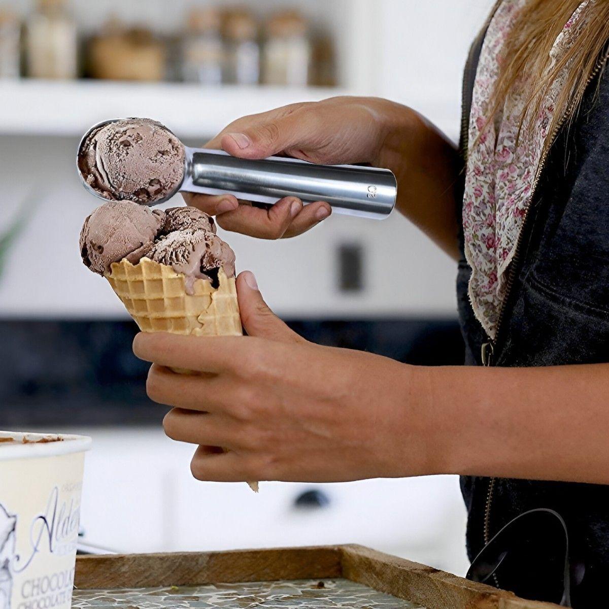 CUCHARA DE HELADOS MANITO ALUMINIO 90 CC / 3 OZ-6