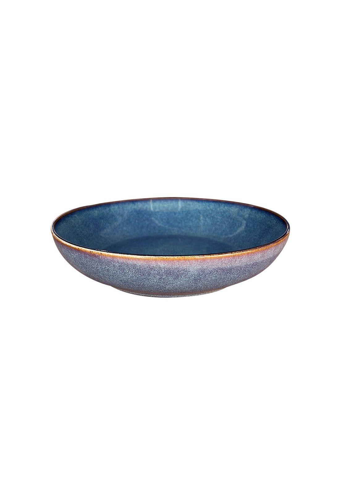 Set 6 Bowl Redondo Ceramica 22X4.5 Cm Gris Linea Efes  - ( Tipo Gres)-2