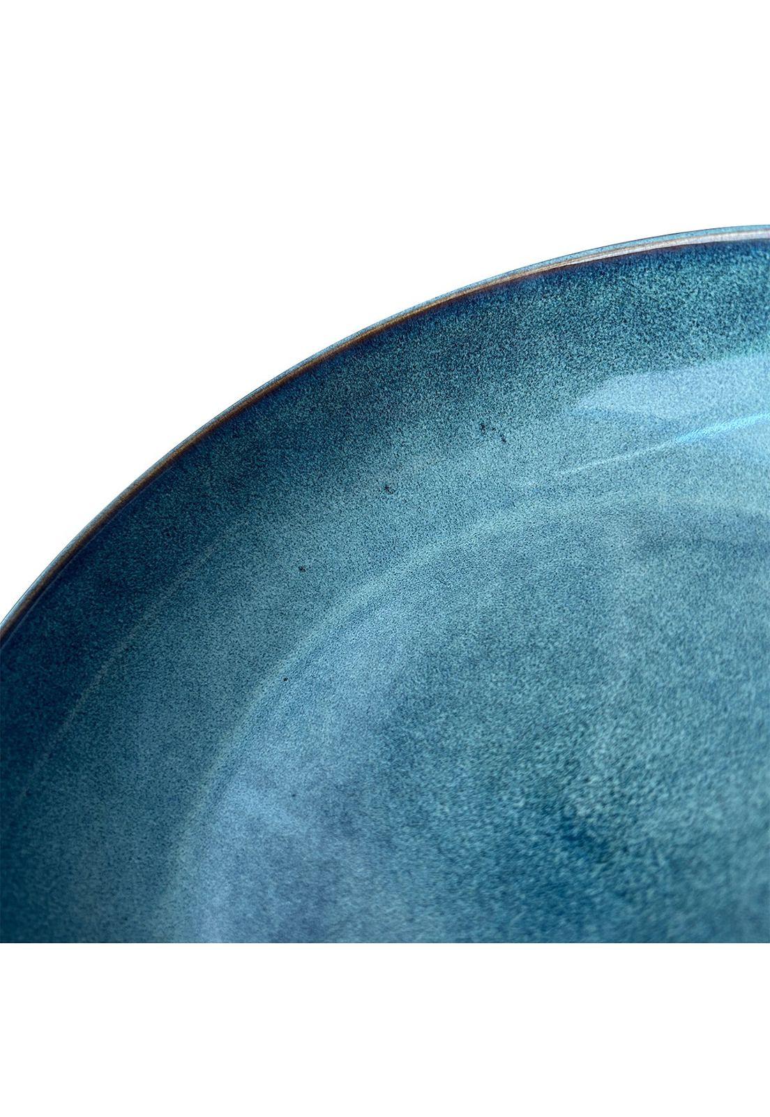 Set 6 Bowl Redondo Ceramica 22X4.5 Cm Gris Linea Efes  - ( Tipo Gres)-3