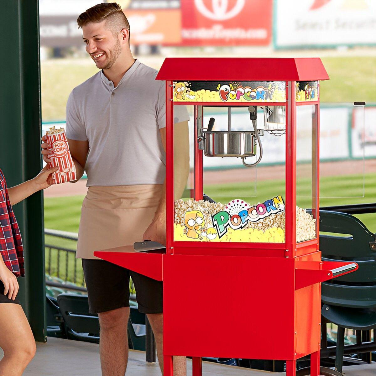 MÁQUINA DE CABRITAS/POPCORN CON CARRO VOLTER-3