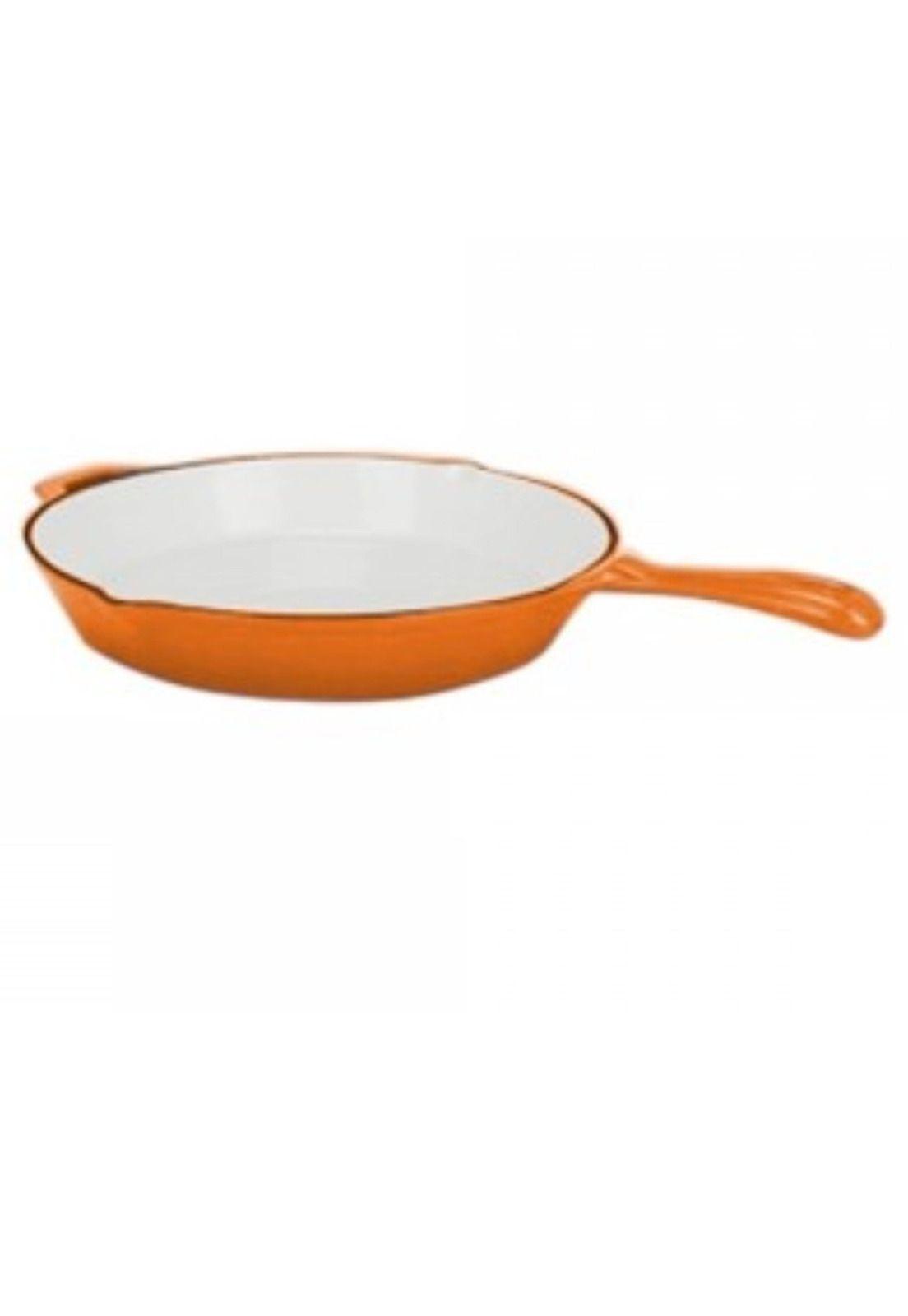 SARTEN HIERRO NARANJO 30 cm-0