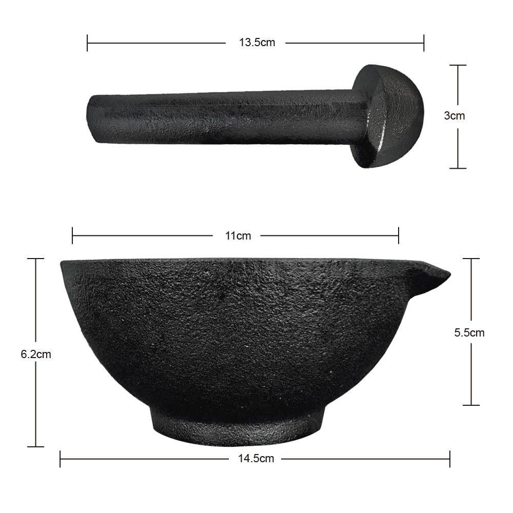 MORTERO DE HIERRO 13 CM BRIVA-4