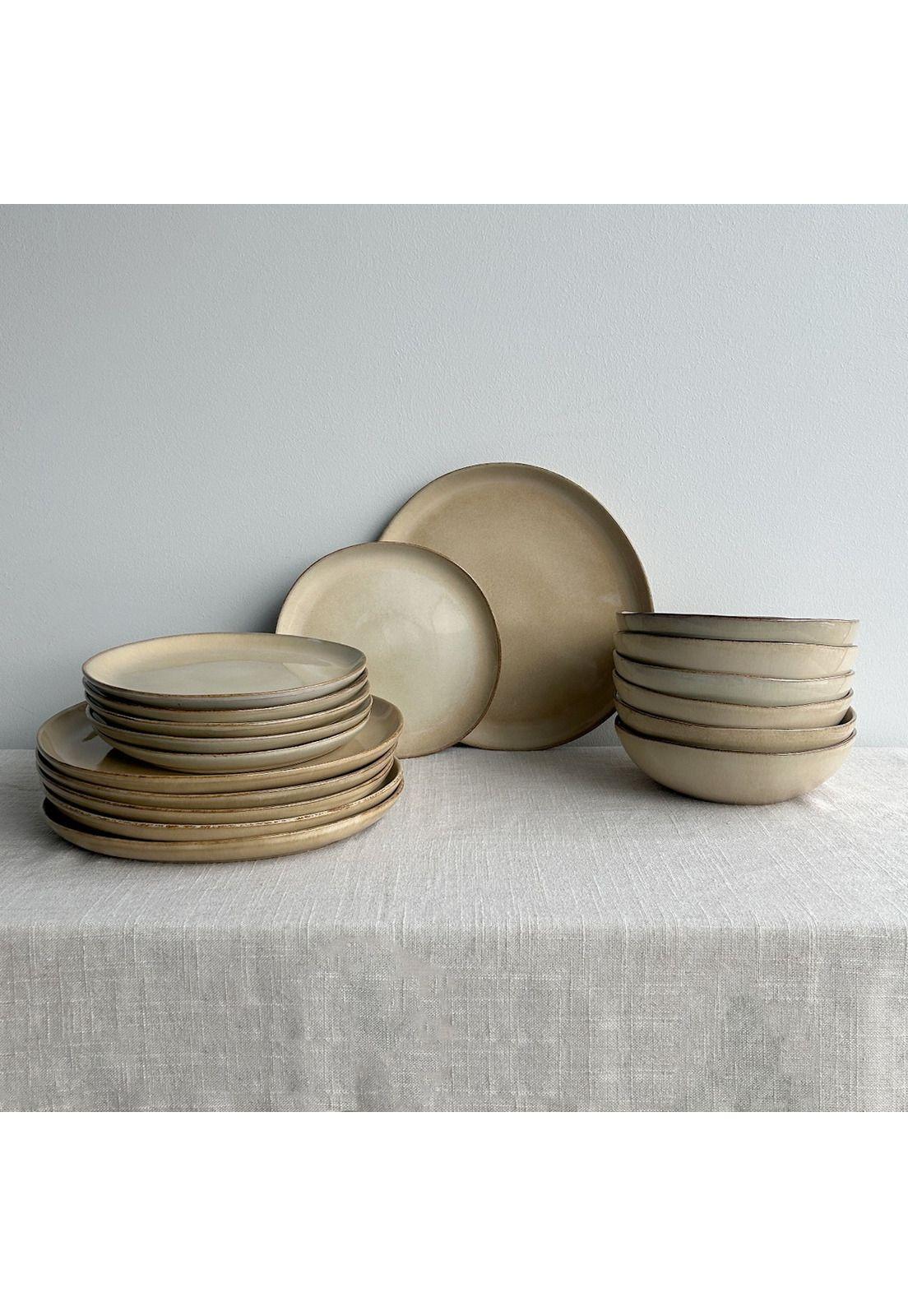Set Vajilla 18 Piezas Cerámica Línea Ekos-2