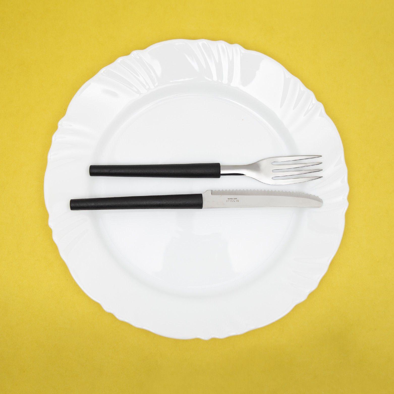 PACK CUBIERTOS 24 PIEZAS NEGRA-4