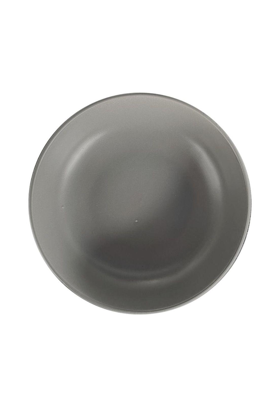 SET DE 4 BOWL CERAMICA RUSTICA 18 CM GRIS LINEA OSLO-3
