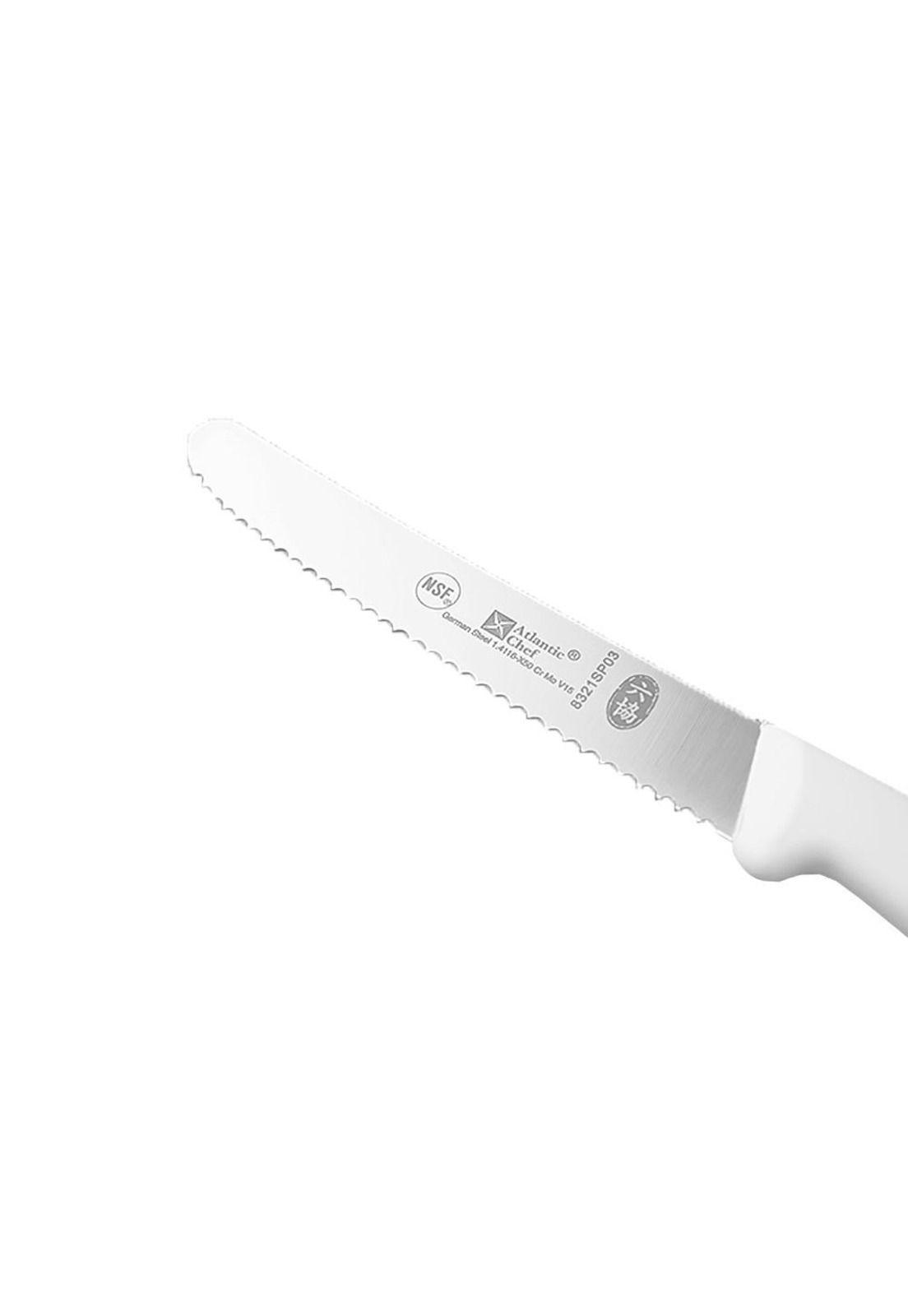 CUCHILLO UTILITARIO PUNTA REDONDA 11 CM. BLANCO-2