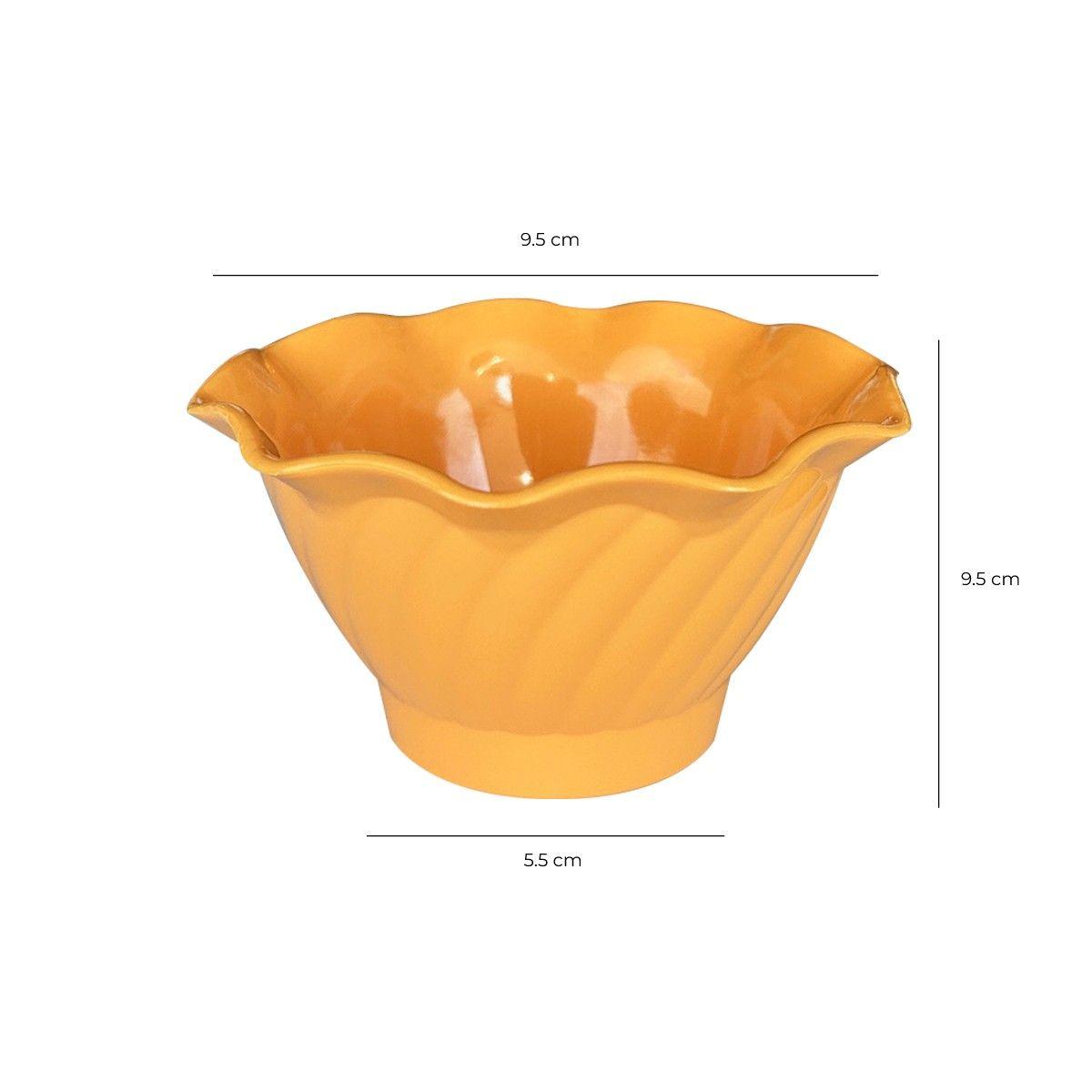 SET DE 6 POCILLOS REMOLINO AMARILLO 150 CC-2