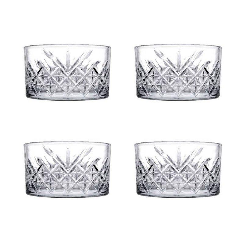 Set De 12 Bowl Vidrio Linea Timeless 225 Cc.-2