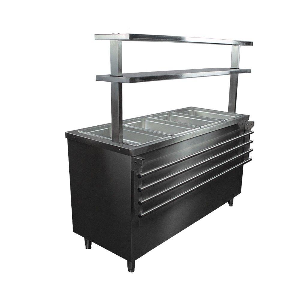 BAÑO MARIA ELECTRICO IMAS 4CONTENEDORES GN 143*60*145 CM.-5