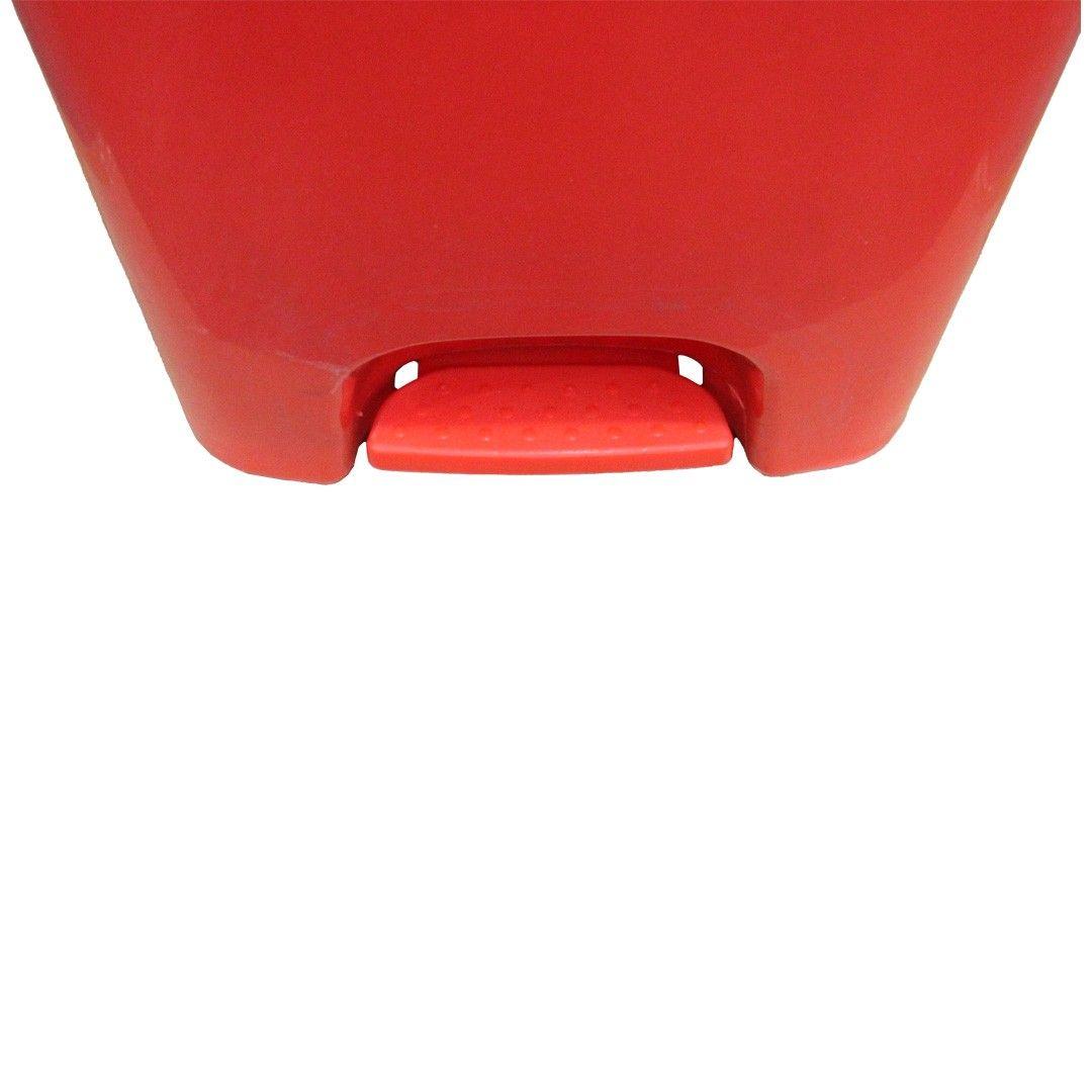 BASURERO 25 LTS. COLOR ROJO-2