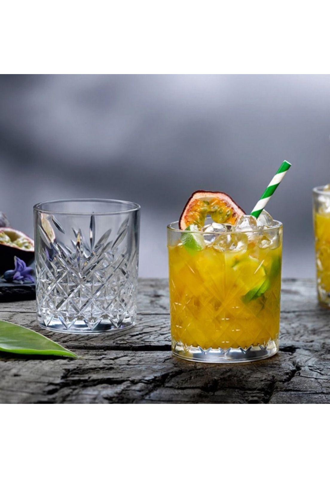 Set De 6 Vaso Wisky 420cc Linea Timeless-2