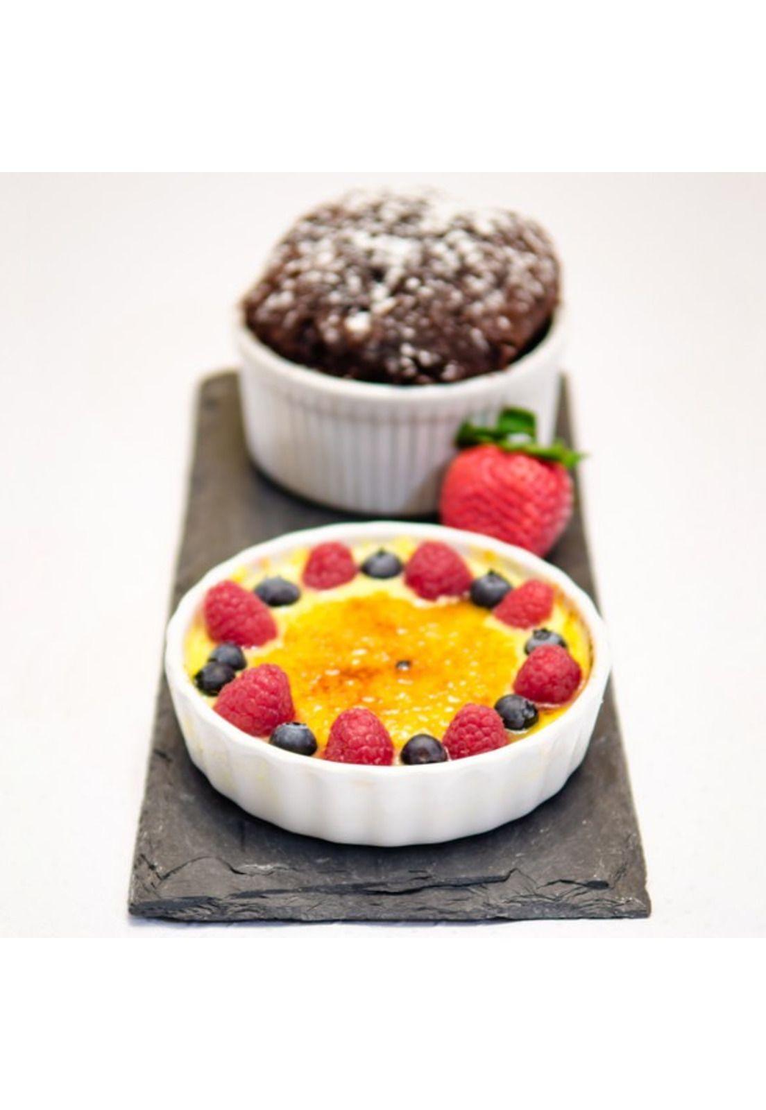 Set De 4 Pocillo Porcelana Acanalado 11 Cm-2