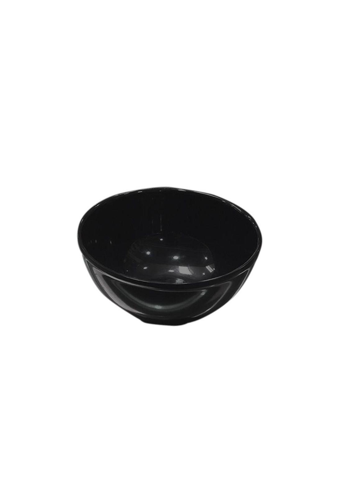 Set De 6 Bowl Melamina Negro 10 Cm.-2