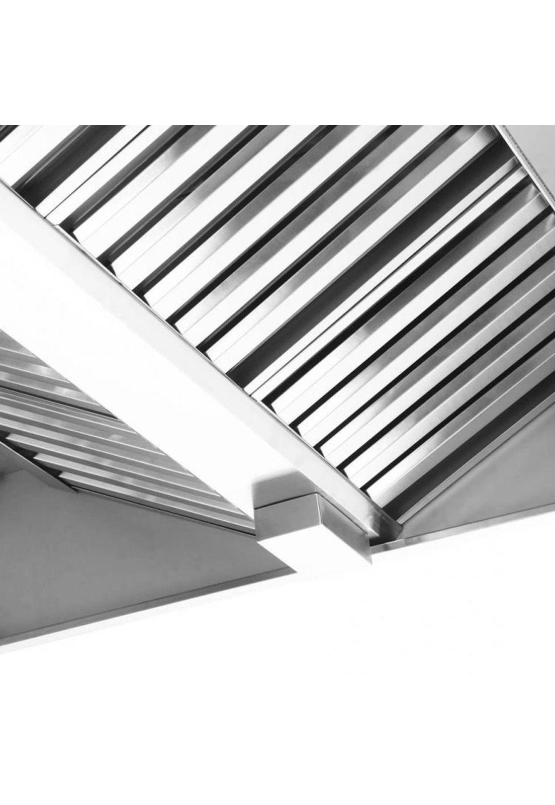 CAMPANA ACERO INOX  HORNOS COMBINADOS  100x130 CM-3