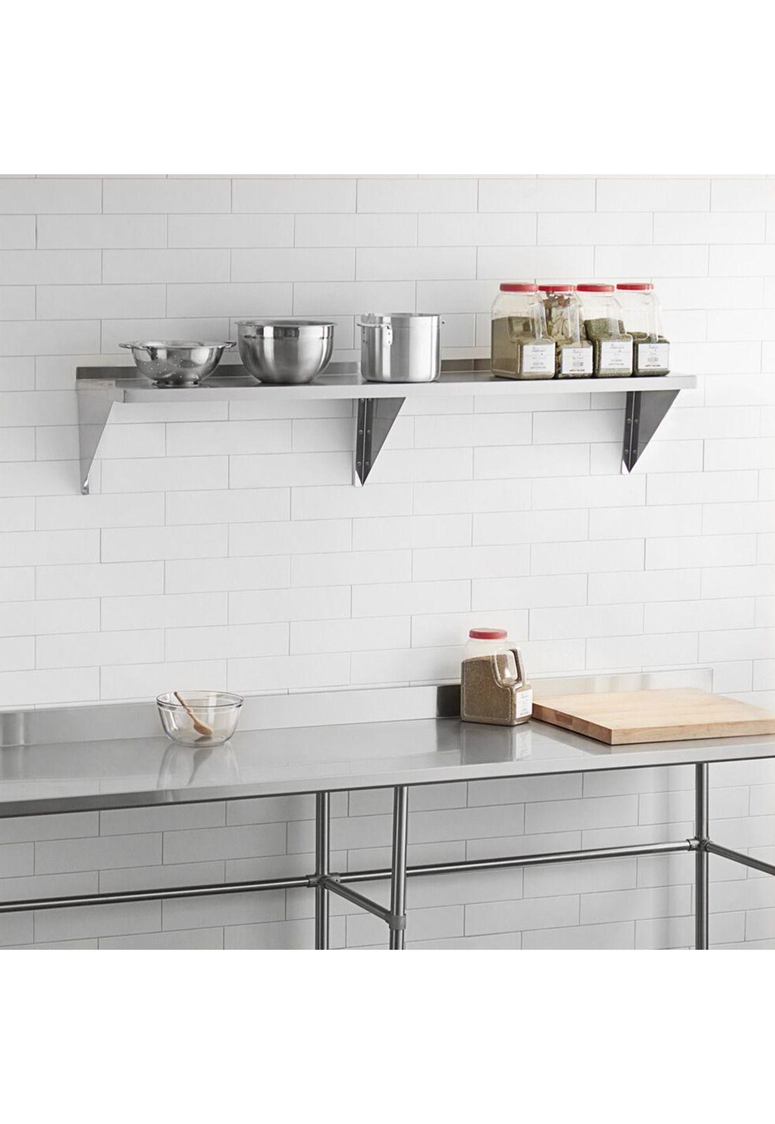 REPISA MURAL ACERO INOX MED. 190 x 30 cm-3