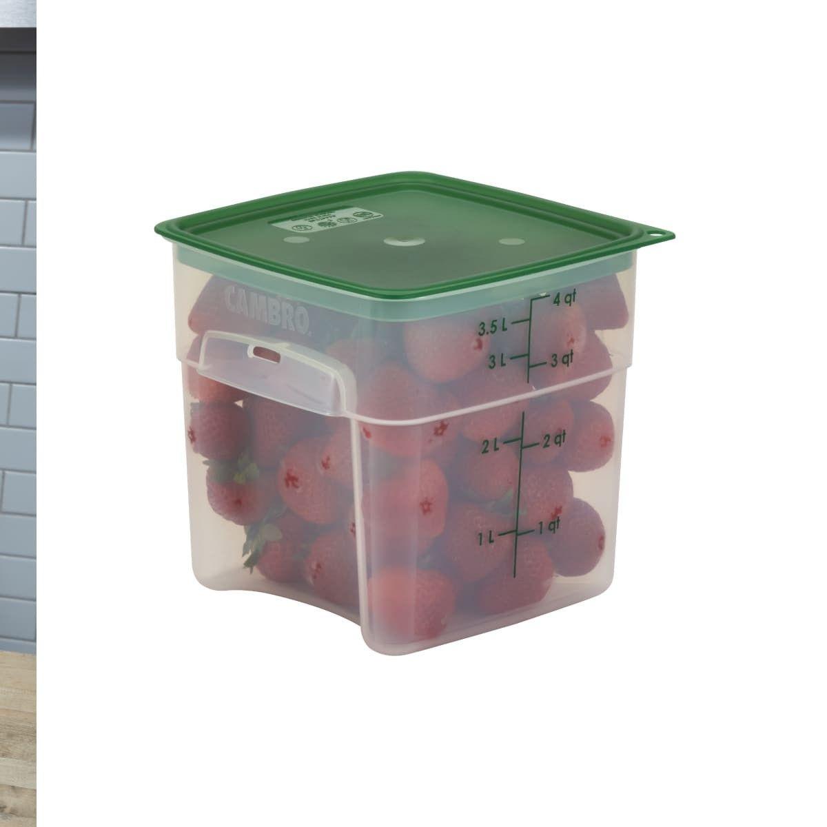 TAPA VERDE RECIPIENTES POLICARBONATO GRADUADOS 2 Y 4 LITROS-4