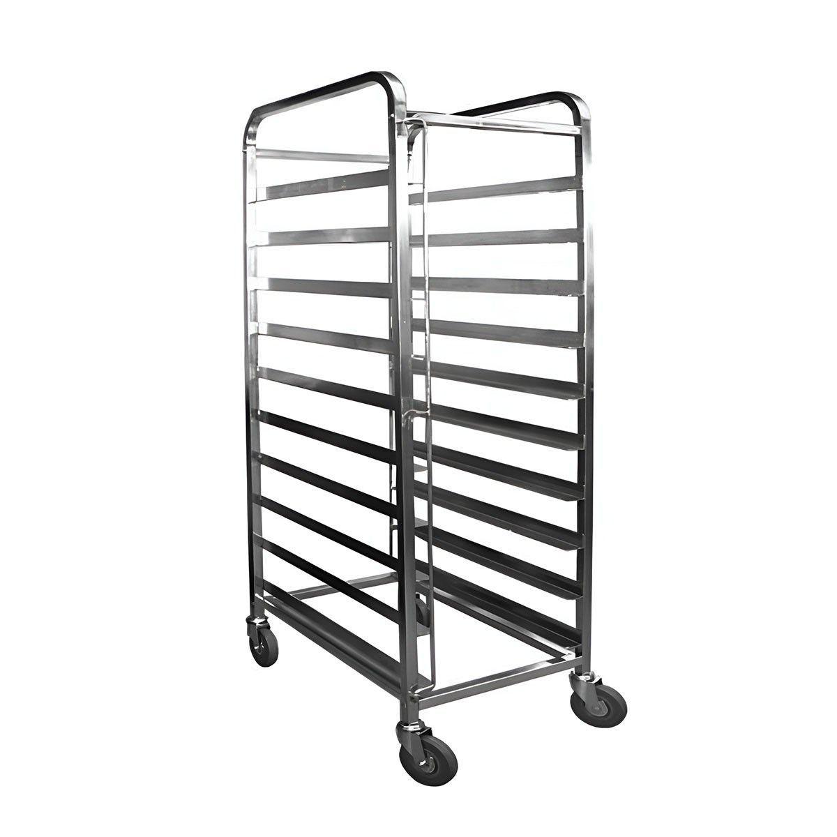 CARRO BANDEJERO SIMPLE ACERO PARA BANDEJA 65x45 cm-0