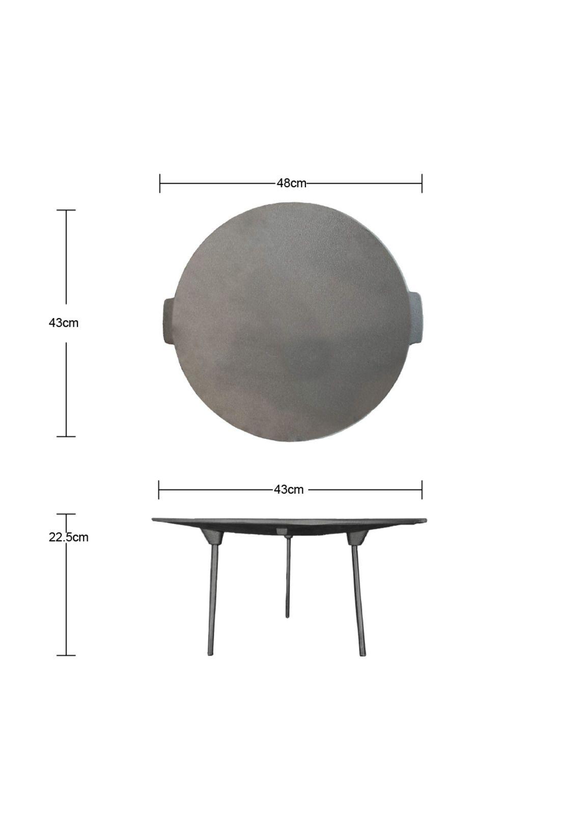 DISCO DE HIERRO CON PATAS 43CM BRIVA-7