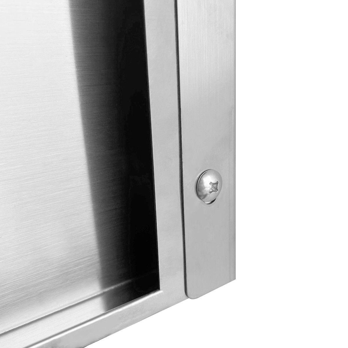 REPISA ACERO INOXIDABLE MICROONDAS 60 X 45 CMS-4