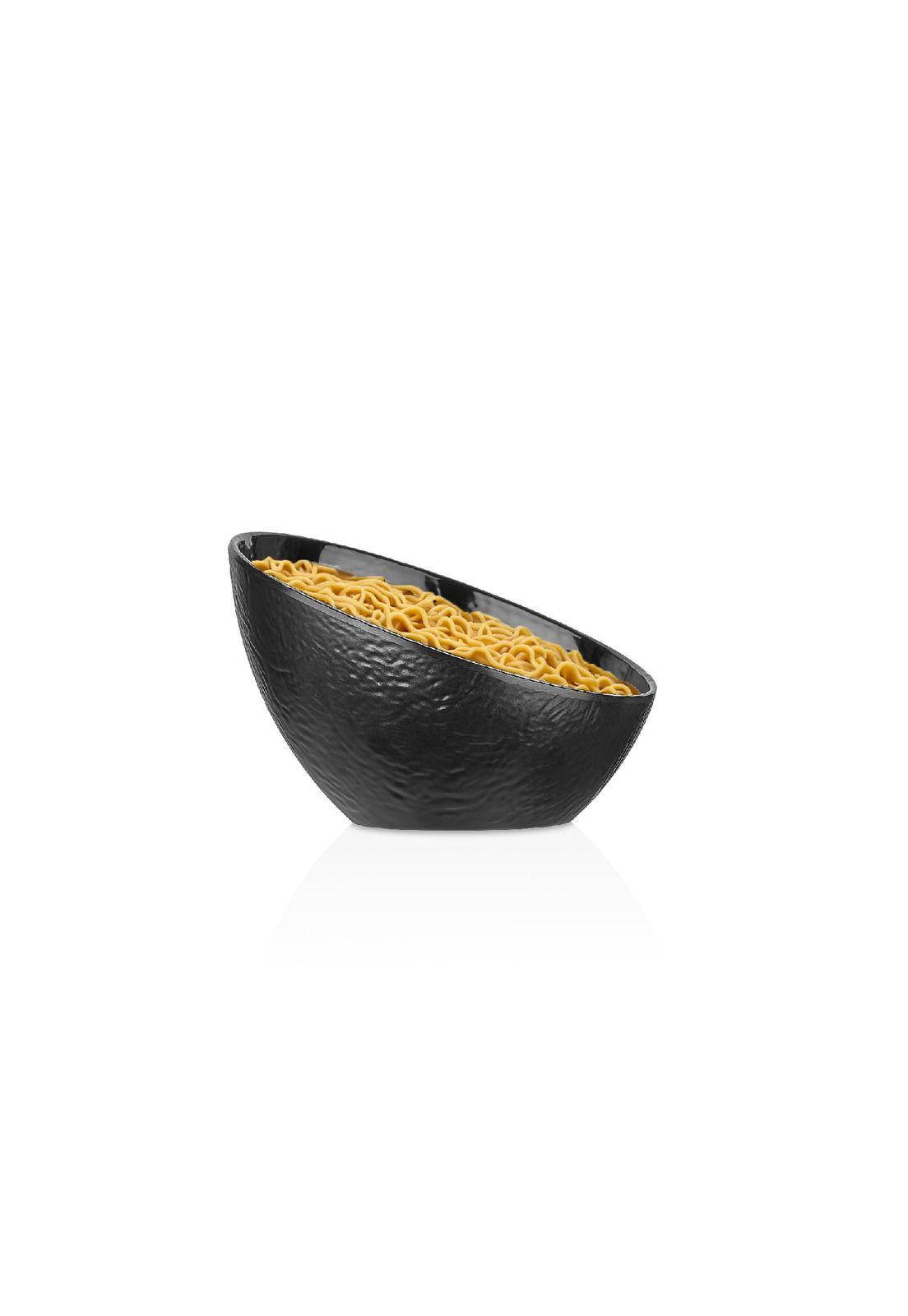 BOWL MELAMINA BORDE CASCADA NEGRO 13.5 X 12.5 CM LINEA TILDA-2