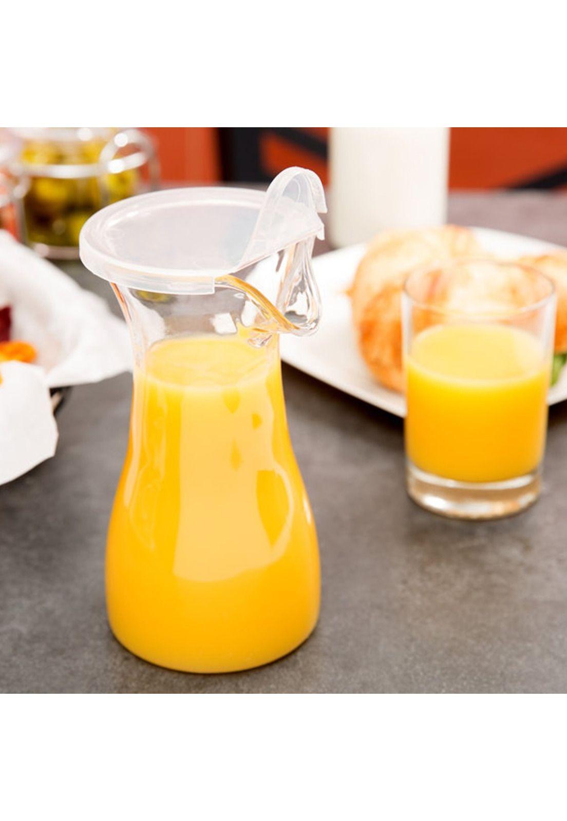 JARRA DE JUGO C/VERTEDOR 1/4 C/TAPA  248 ml-5