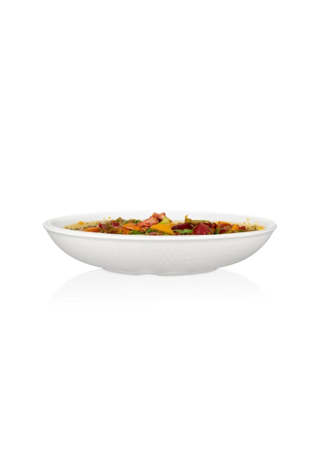 PLATO HONDO MELAMINA BLANCO 23 CM LINEA TILDA-2