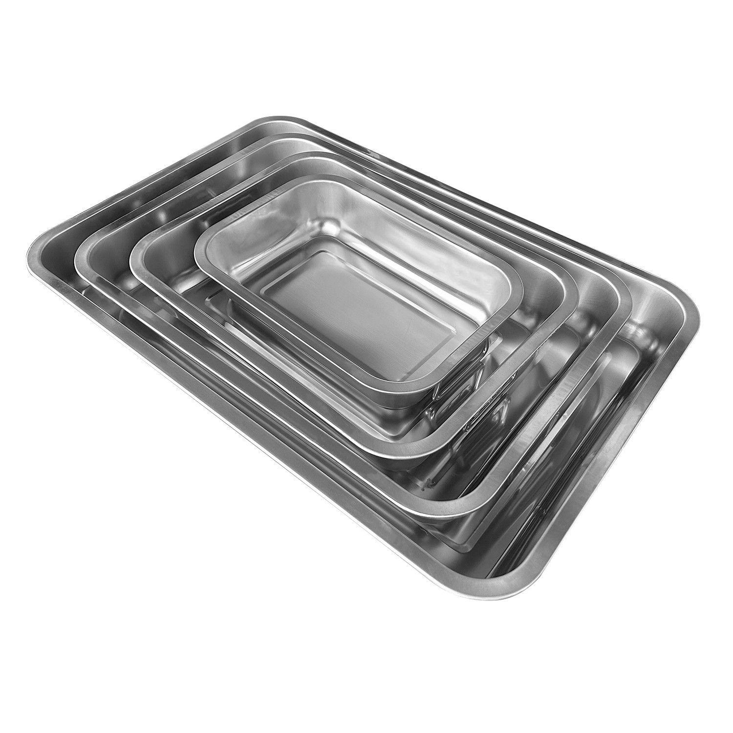 AZAFATE CON AZAS ACERO INOXIDABLE 40X30X7 CM-6