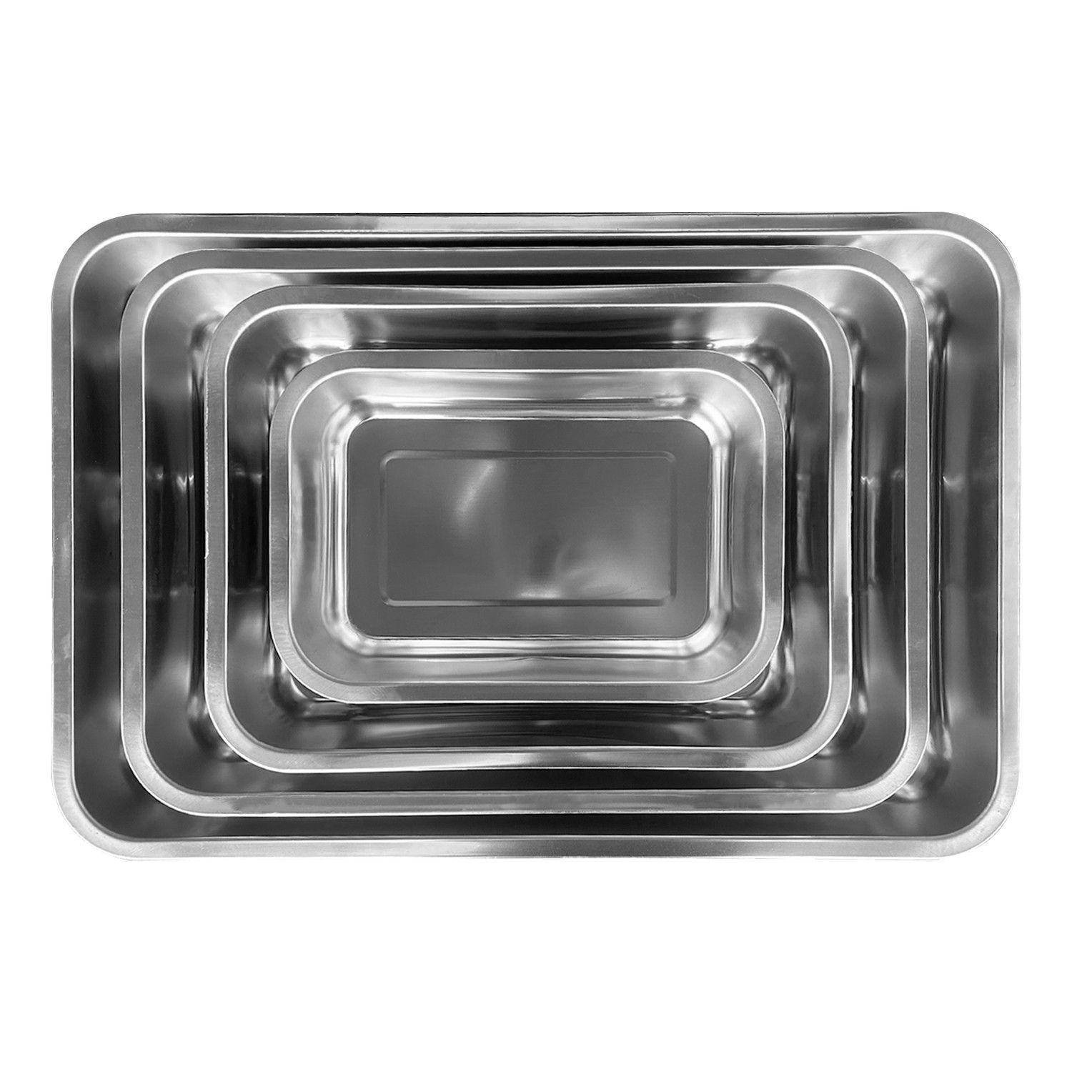 AZAFATE CON AZAS ACERO INOXIDABLE 40X30X7 CM-8