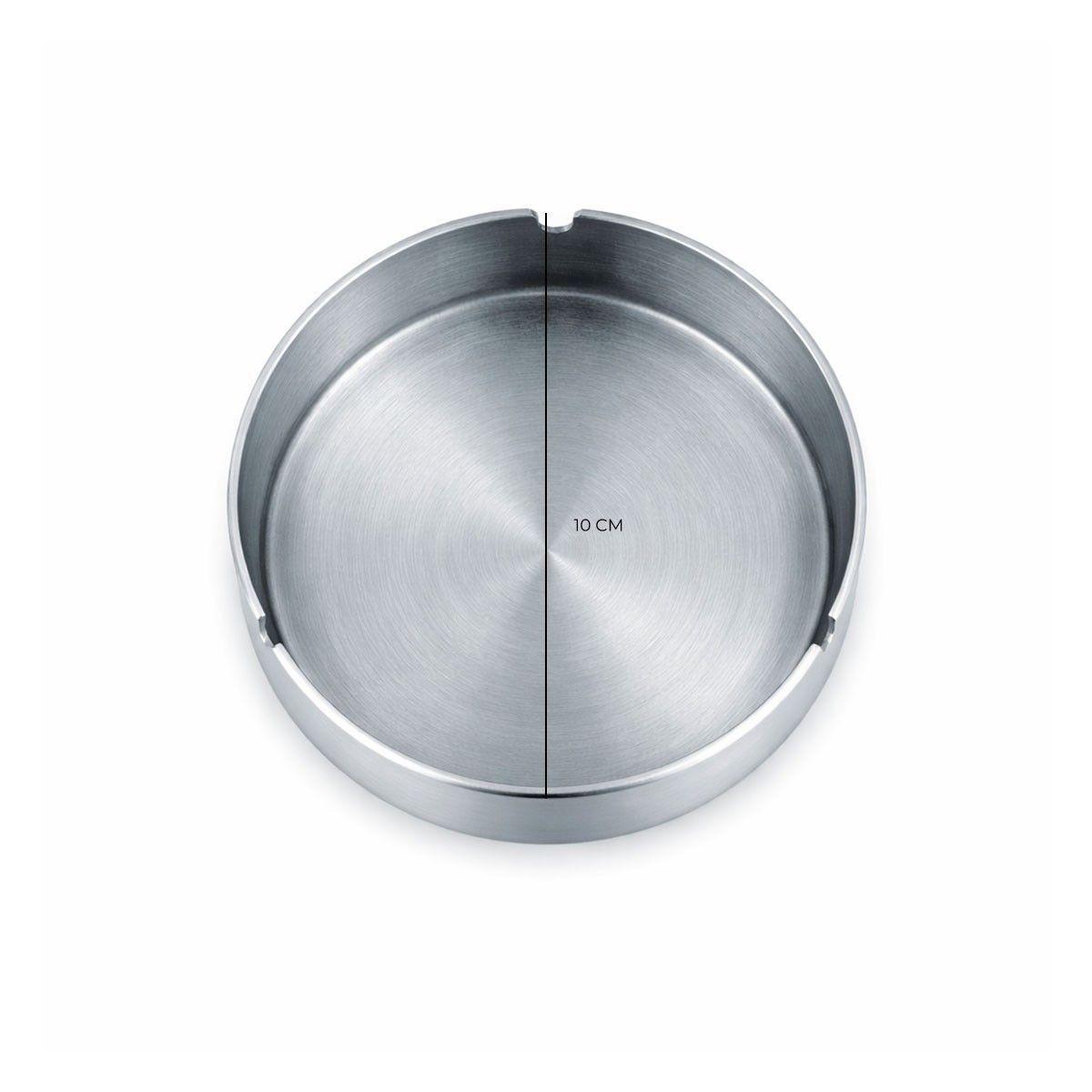 Set De 6 CENICERO ACERO INOX-2