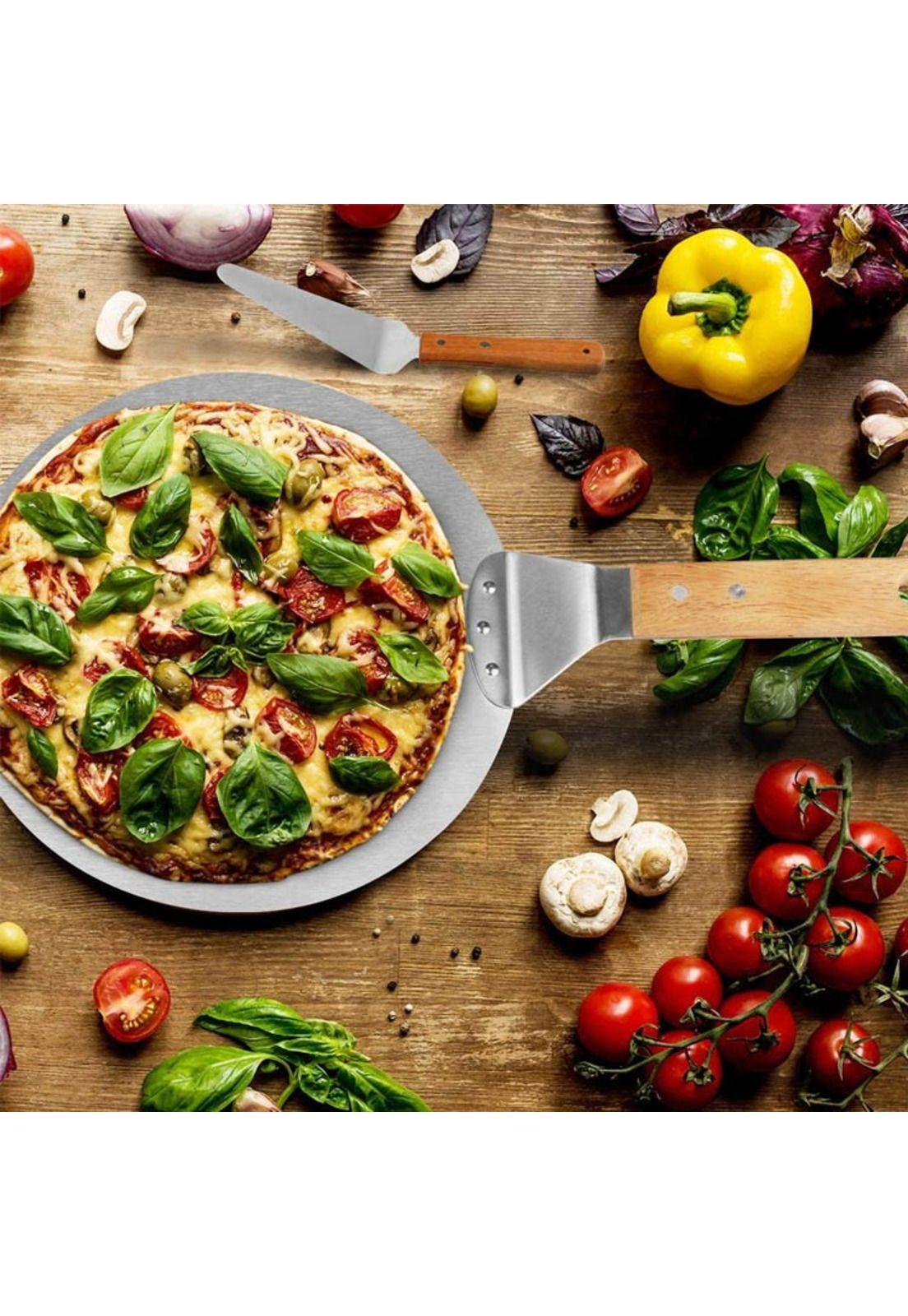 Pala De Pizza 30 Cm Con Mango De Madera-5