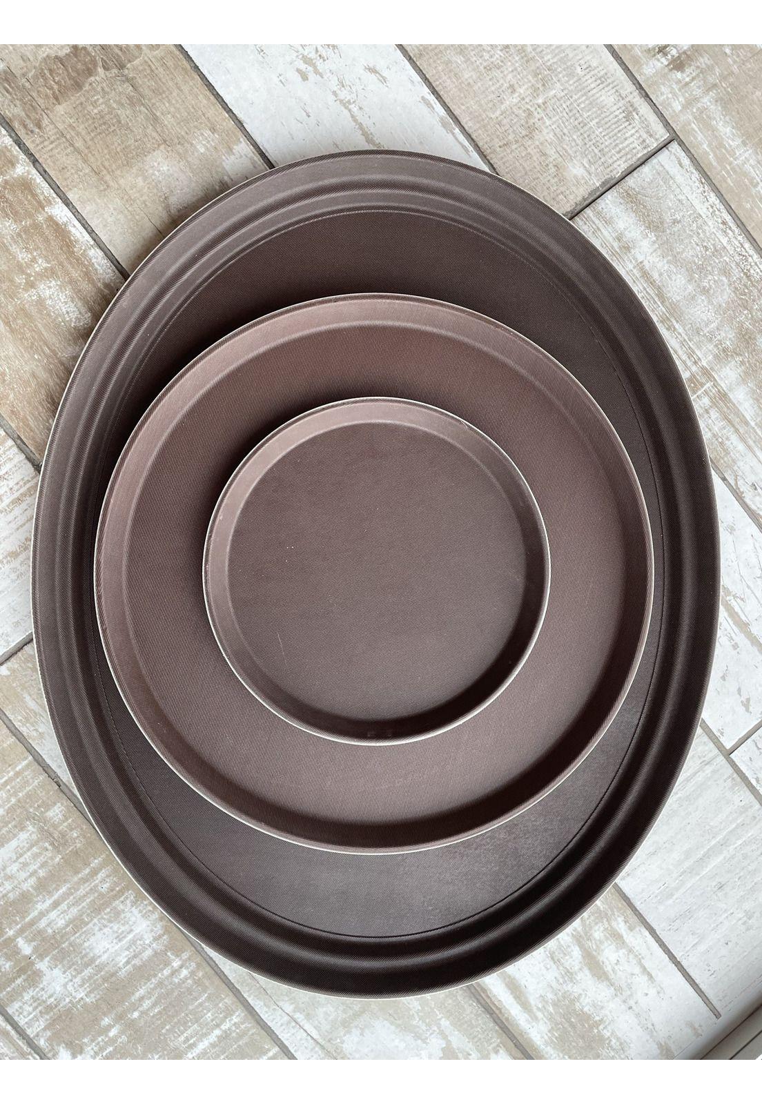 BANDEJA GARZON OVALADA ANTIDESLIZANTE 68CM CAFÉ-4
