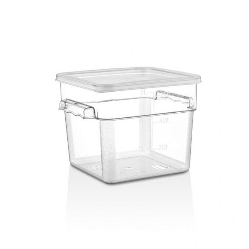 Recipiente Policarbonato Cuadrado 7,6 Lts-3