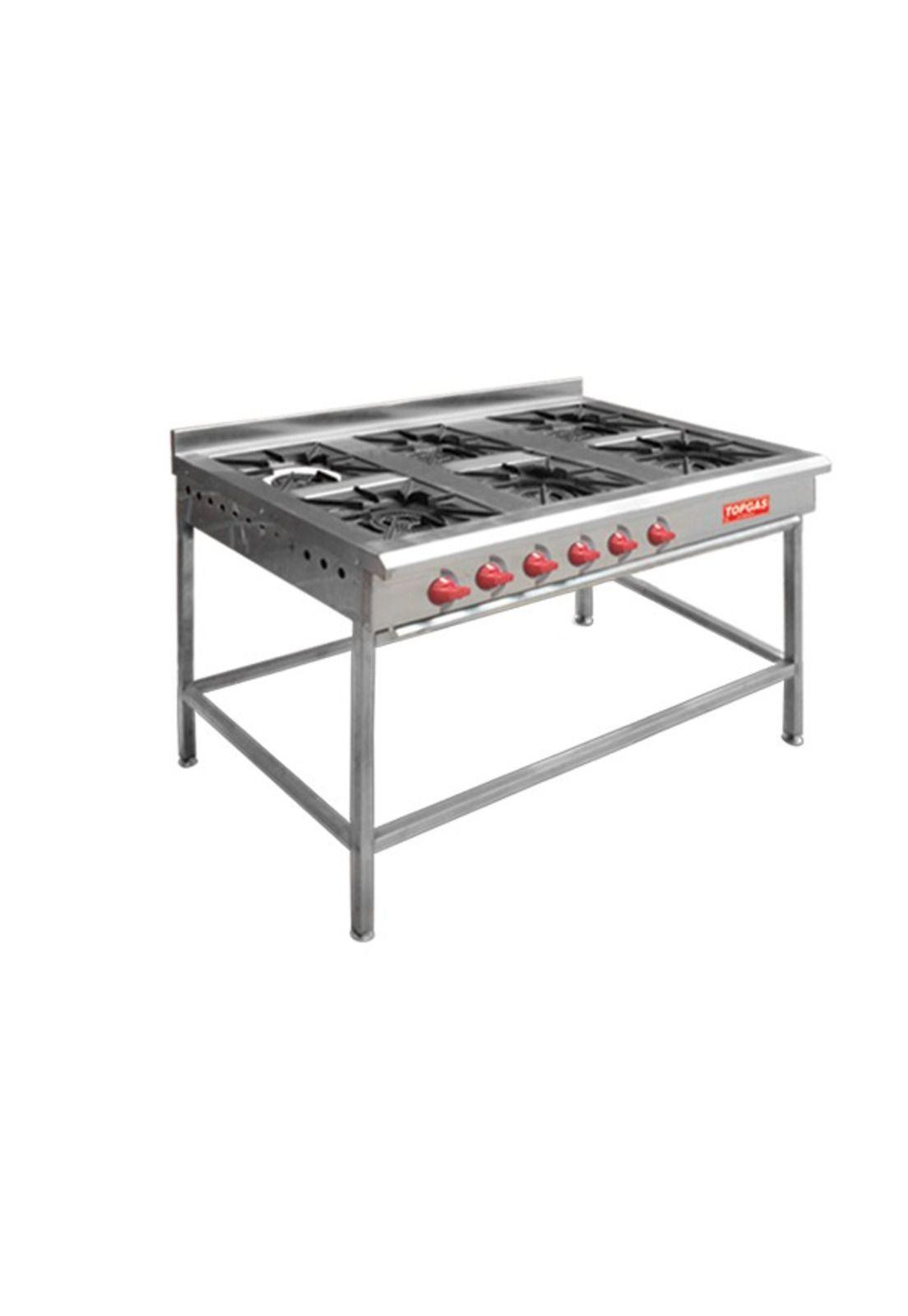 ANAFE INDUSTRIAL 6 PLATOS-0